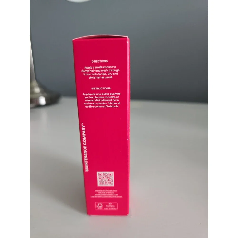 Goddess Biotech Blowout Leave-In Restorative Hair Mask NEW